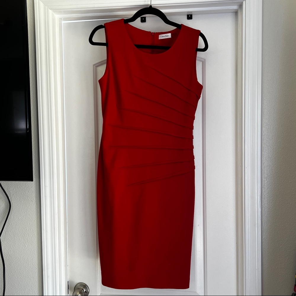 Calvin Klein Formal Red Dress